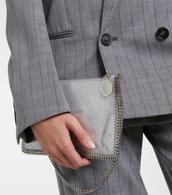 Falabella Mini metallic shoulder bag | Stella McCartney