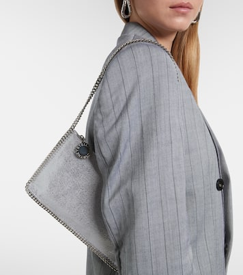 Falabella Mini metallic shoulder bag | Stella McCartney