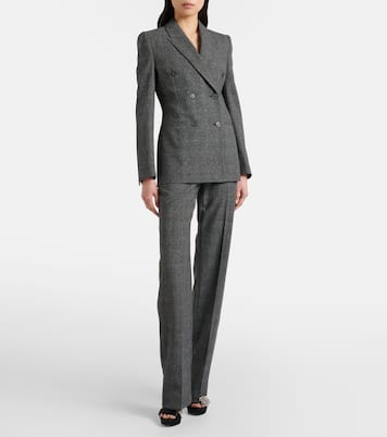 Prince of Wales check wool blazer | McQueen