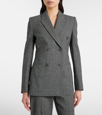 Prince of Wales check wool blazer | McQueen
