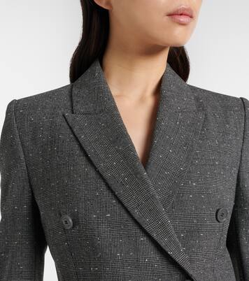 Prince of Wales check wool blazer | McQueen