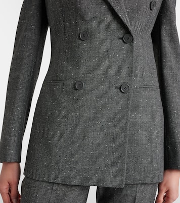 Prince of Wales check wool blazer | McQueen