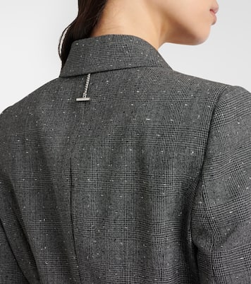 Prince of Wales check wool blazer | McQueen