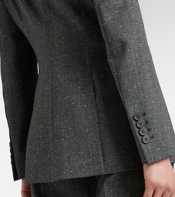 Prince of Wales check wool blazer | McQueen