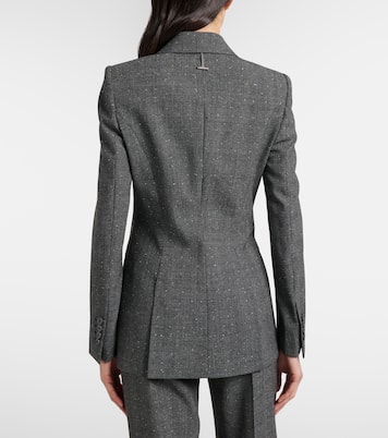Prince of Wales check wool blazer | McQueen
