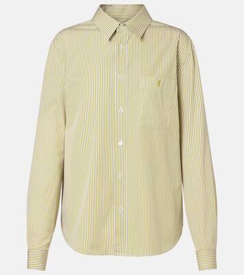 Striped cotton shirt | Saint Laurent
