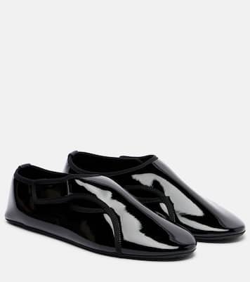Ballerines Criss Cross en cuir | Alaïa