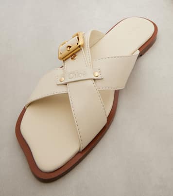 Nil leather sandals  | Chloé