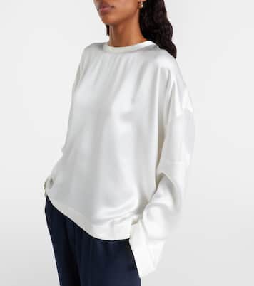 Top en satin | Toteme