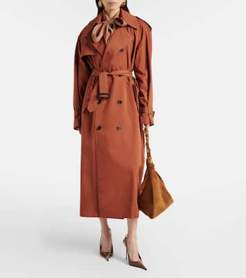 Borsa a spalla Amalia in suede | Saint Laurent