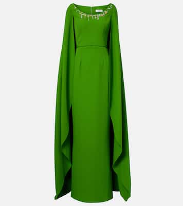Agata embellished crêpe gown | Safiyaa