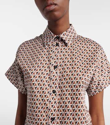 Crea printed cotton shirt | Max Mara