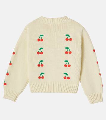 Bestickter Pullover aus Baumwolle | Tinycottons