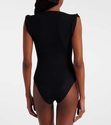 Ribbed-knit bodysuit | Alaïa