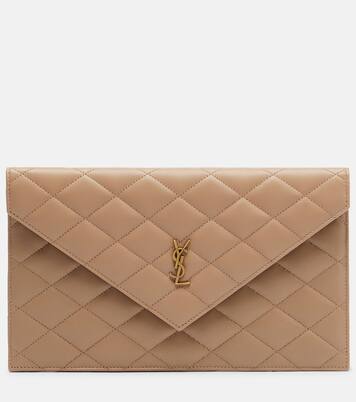 Paris Cassandre leather pouch | Saint Laurent