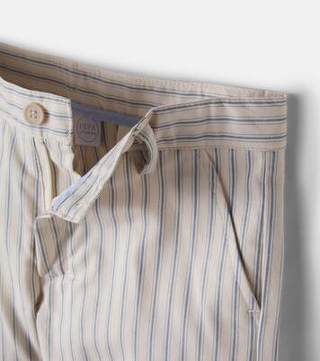 Striped cotton shorts | Pepa London