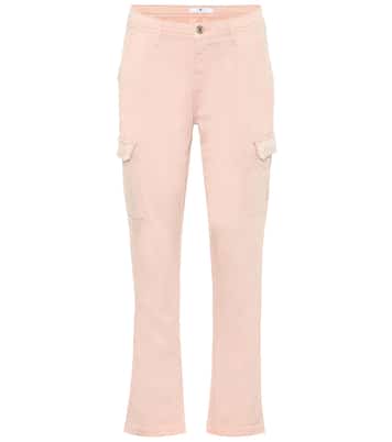 Cotton-blend twill cargo pants | 7 For All Mankind