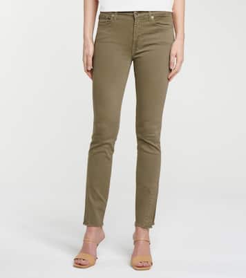 Ronnie Slim Illusion mid-rise skinny jeans | 7 For All Mankind