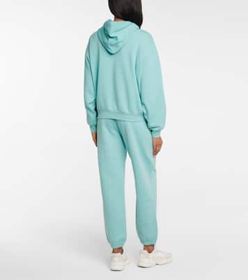 Accolade cotton-blend hoodie | Alo Yoga