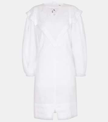 Elysian embroidered linen minidress | Marant Etoile