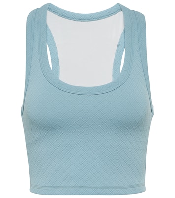 Crop top Palma Leandra de jacquard | The Upside