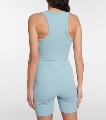 Crop top Palma Leandra de jacquard | The Upside