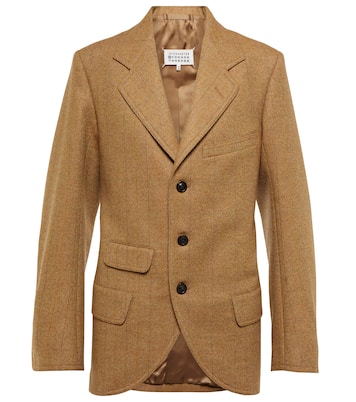 Checked wool blazer | Maison Margiela