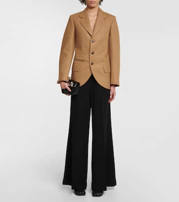Checked wool blazer | Maison Margiela