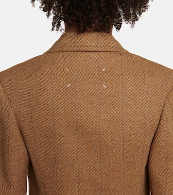 Checked wool blazer | Maison Margiela