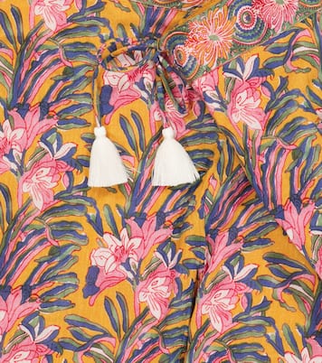 Mono Talia de algodón floral | Louise Misha