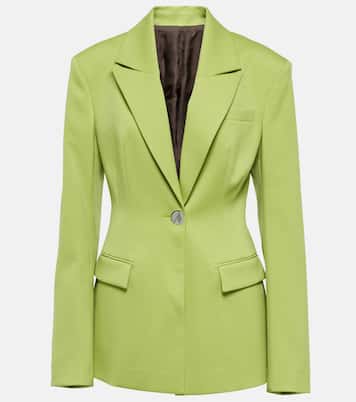 Blazer in gabardine di lana | The Attico