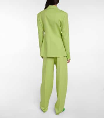 Blazer in gabardine di lana | The Attico