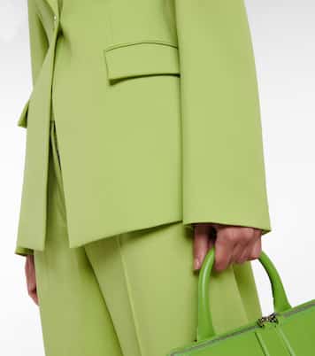 Blazer in gabardine di lana | The Attico