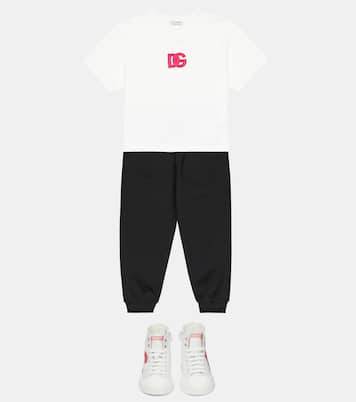 Jogginghose aus Baumwoll-Jersey | Dolce&Gabbana Kids