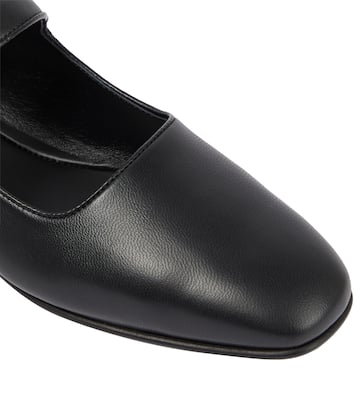 Ballerines Ava Mary Jane en cuir | The Row