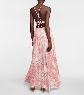 Vestido largo Arabella estampado | Melissa Odabash