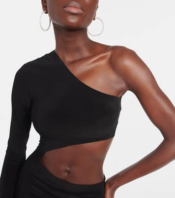 Shane asymmetric gown | Norma Kamali