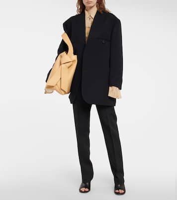 Musubi Midi leather shoulder bag | Acne Studios