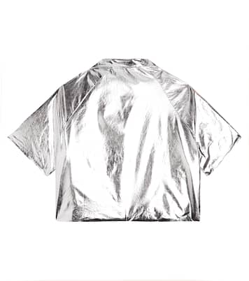 Lion metallic cotton jacket | The Animals Observatory