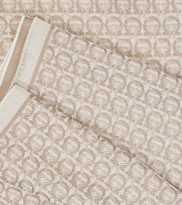 Gancini wool scarf | Ferragamo