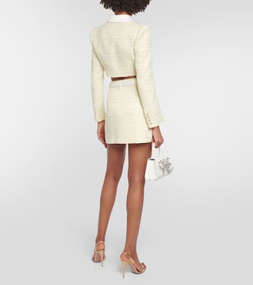 Cropped bouclé jacket | Self-Portrait