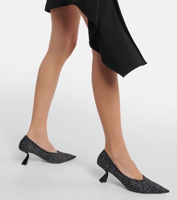 Pumps in mesh | Nensi Dojaka