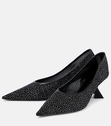 Pumps in mesh | Nensi Dojaka
