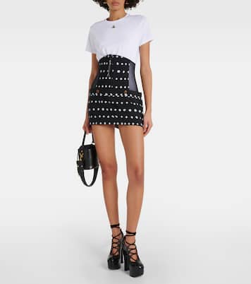 Minifalda Foam de lana virgen con lunares | Vivienne Westwood