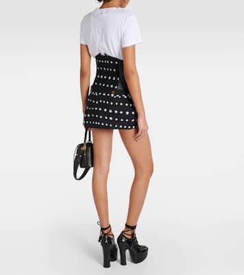 Minifalda Foam de lana virgen con lunares | Vivienne Westwood