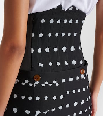 Minifalda Foam de lana virgen con lunares | Vivienne Westwood