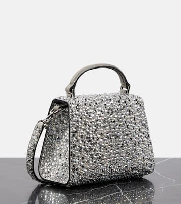 Schultertasche VSling Mini mit Kristallen | Valentino Garavani