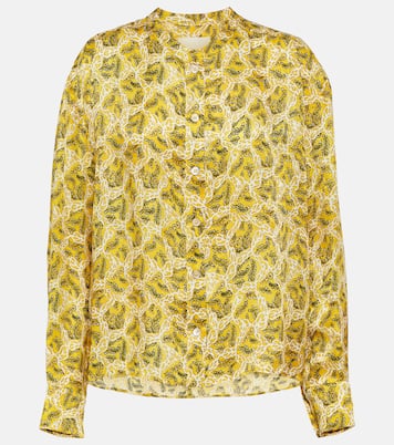 Leidy printed satin blouse | Isabel Marant