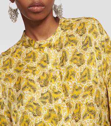 Leidy printed satin blouse | Isabel Marant