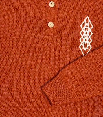 Raven embroidered sweater | The Animals Observatory